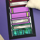 Book Stack Buddies (Applique) Design Pack