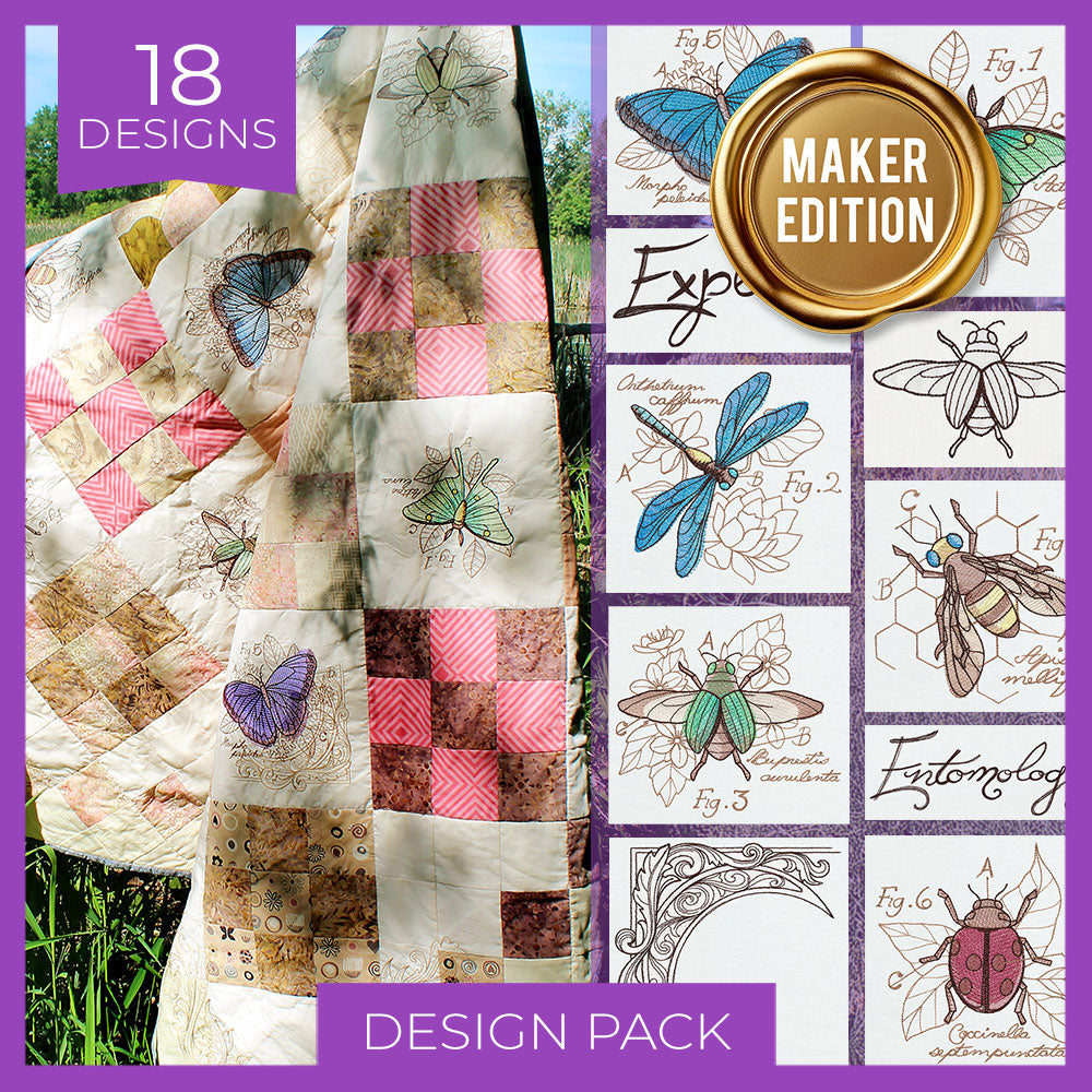 Nature's Curiosities Quilt Design Pack