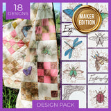Nature's Curiosities Quilt Design Pack