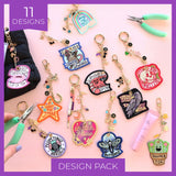 Irreverent Keychains Design Pack (In-the-Hoop)