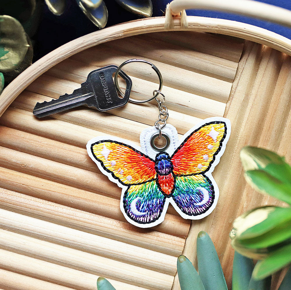 Rainbow Keychains (In-the-Hoop) Design Pack