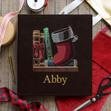 Build a Christmas Bookshelf Scene Design Pack