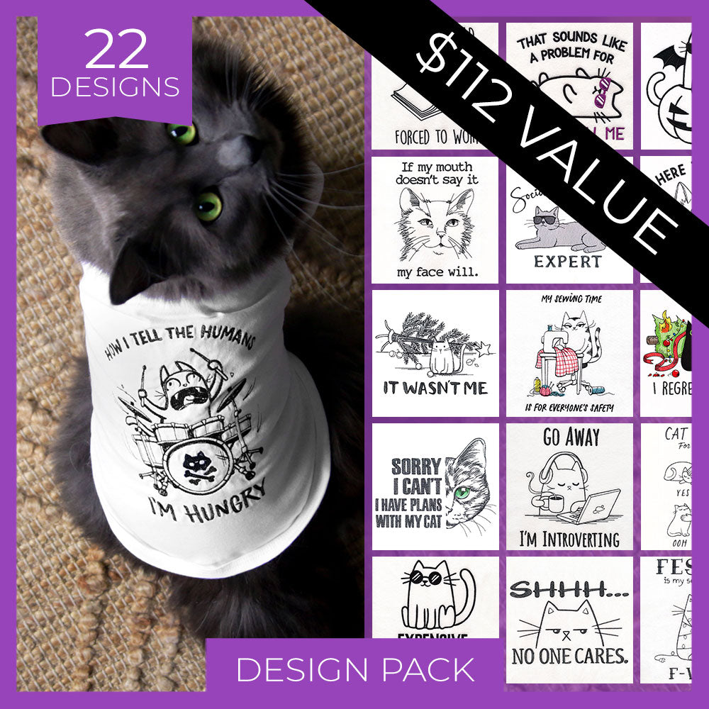 Sassy Cats Design Pack