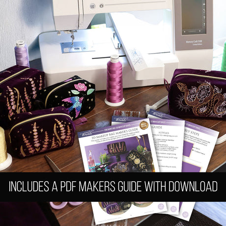 Mystical 3D Makeup Bags Design Pack