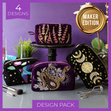 Mystical 3D Makeup Bags Design Pack