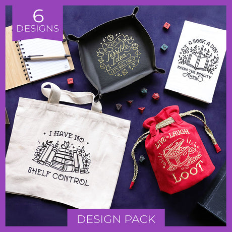 Read, Roll, Repeat Again Design Pack