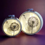 Dandelion Dreams Shadowbox (Organza)
