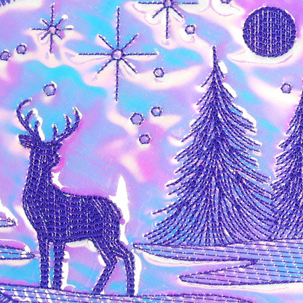 Forest Ornament Silhouette (Applique) (Mylar)
