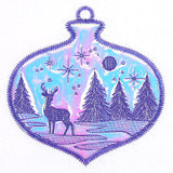 Forest Ornament Silhouette (Applique) (Mylar)