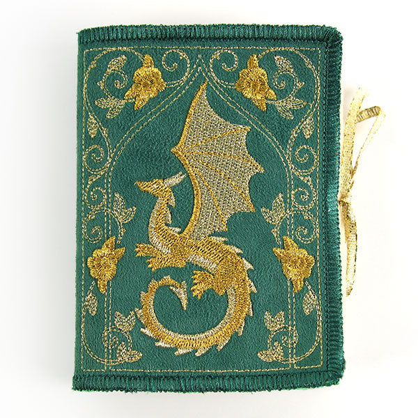 Mythos of Dragons Filigree Needle Book (In-the-Hoop)