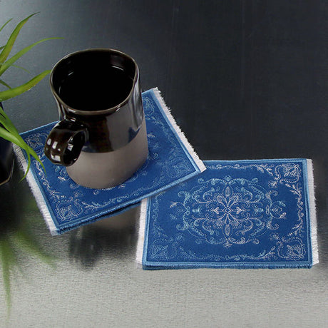 Vintage Mug Rug (In-the-Hoop)