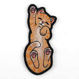 Reaching for Cuddles Cat Bookmark (In-the-Hoop)
