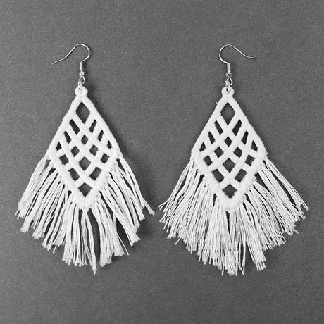 Geometric Earrings (Lace)