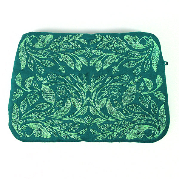 Botanical Bliss Lined Zipper Pouch (In-the-hoop)