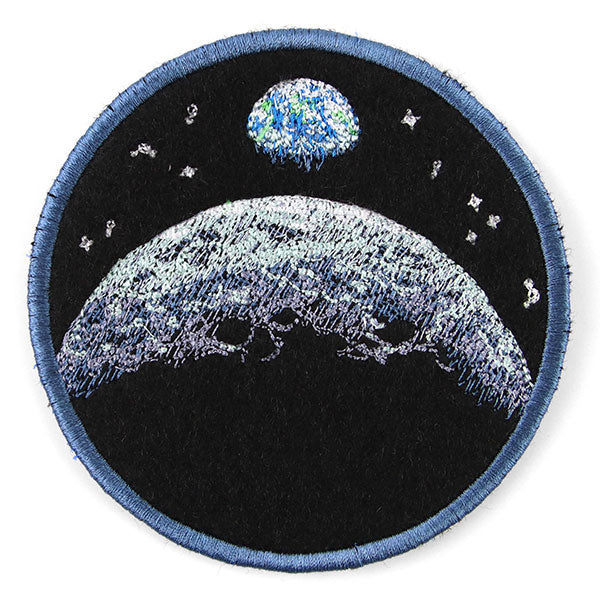 Earth Rise Moon Coaster (In-the-Hoop) – Urban Threads