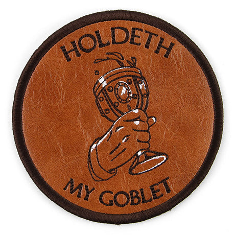 Holdeth My Goblet Coaster (In-the-Hoop)