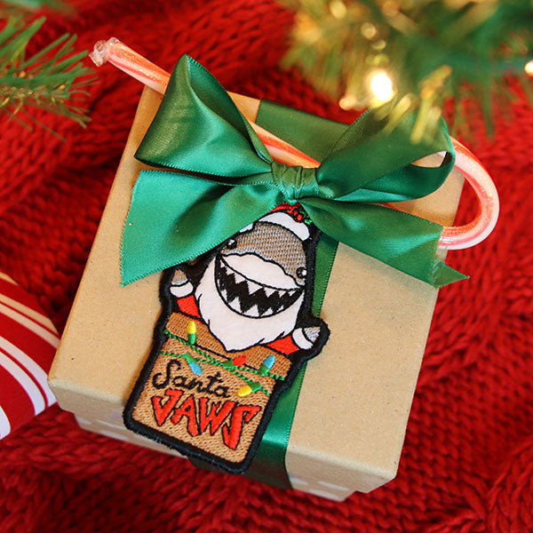 Santa Jaws Ornament (In-the-Hoop)