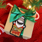 Santa Jaws Ornament (In-the-Hoop)
