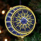 Sun and Moon Celestial Ornament (In-the-Hoop)