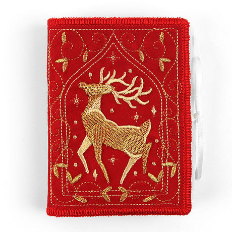 Reindeer Delights Needle Book (In-the-Hoop)