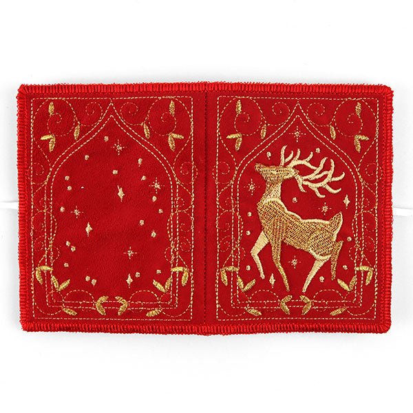 Reindeer Delights Needle Book (In-the-Hoop)