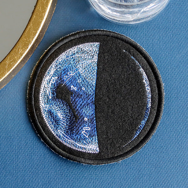Moon Phases Coasters - Half (In-The-Hoop)