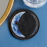 Moon Phases Coasters - Crescent (In-The-Hoop)