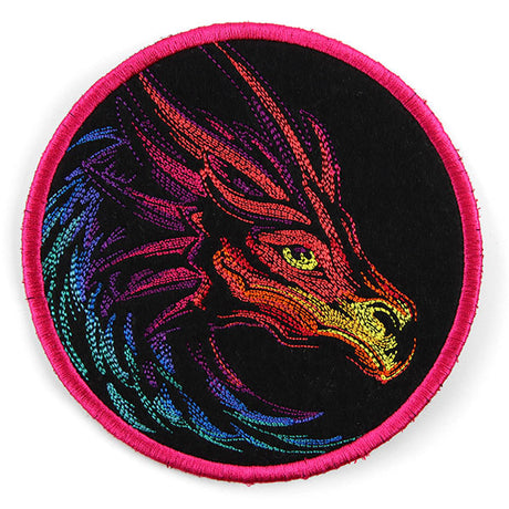 Rainbow Dragon Coaster (In-the-Hoop)