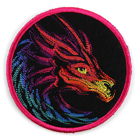 Rainbow Dragon Coaster (In-the-Hoop)