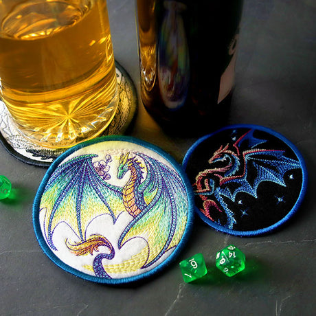Dragon in Flight Coaster (In-the-Hoop)