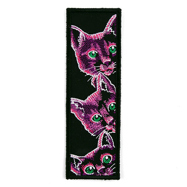 Peeking Cats Bookmark (In-the-Hoop)