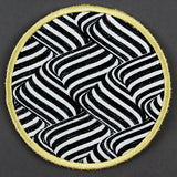 Optical Illusion Circle Coaster 4 (In-the-Hoop)