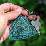 Celtic Keychain (In-the-Hoop) (Puff Foam)