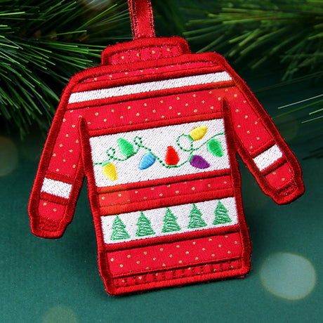 Ugly Sweater Gift Card Holder (In-the-Hoop)