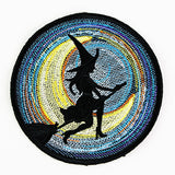 Halloween Coasters - Moonlit Witch (In-the-Hoop)