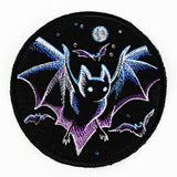 Halloween Coasters - Haunted Bats (In-the-Hoop)