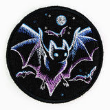 Halloween Coasters - Haunted Bats (In-the-Hoop)