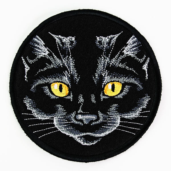 Halloween Coasters - Black Cat (In-the-Hoop)