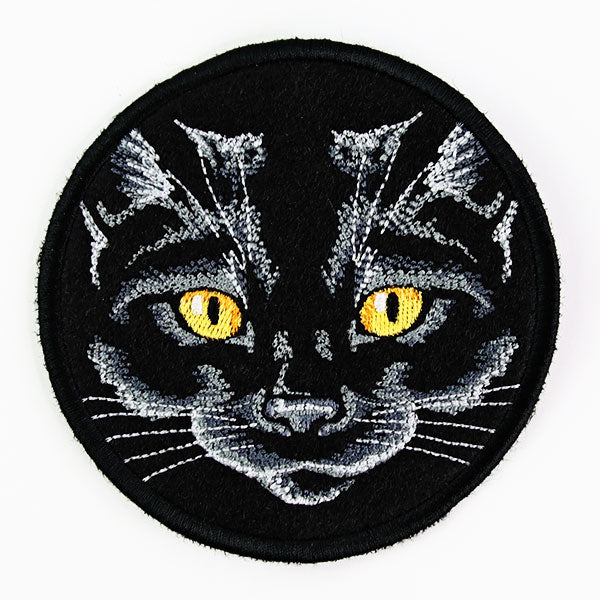 Halloween Coasters - Black Cat (In-the-Hoop)
