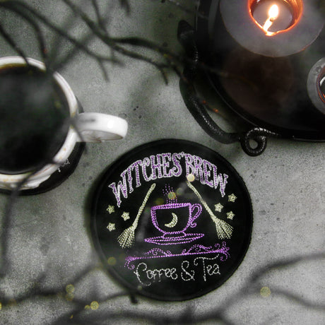 Halloween Coasters - Witches' Brew (In-the-Hoop)