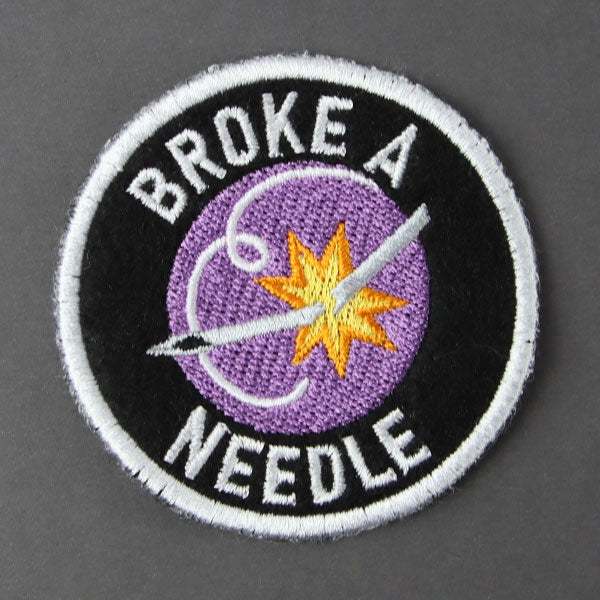 Mishap Merit Badge - Broke a Needle (In-the-Hoop)