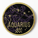 Zodiac Constellations Coaster - Aquarius (In-the-Hoop)