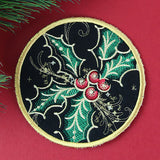 Gilded Mirage Coaster - Holly (In-the-Hoop)