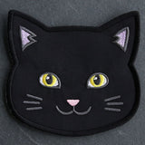 Cat Face Coasters - Solid Color (In-the-Hoop)