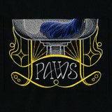 Wash Your Paws Art Deco Cat Scene
