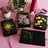 Gilded Honeycomb Needle Book (In-the-Hoop)