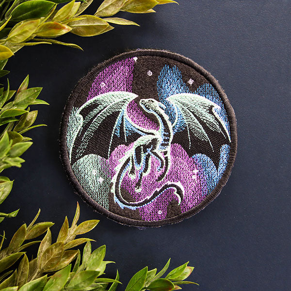 Northern Lights Dragon Coaster (In-the-Hoop) – Urban Threads