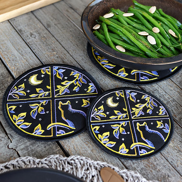 Purr-fect View Cat Trivet