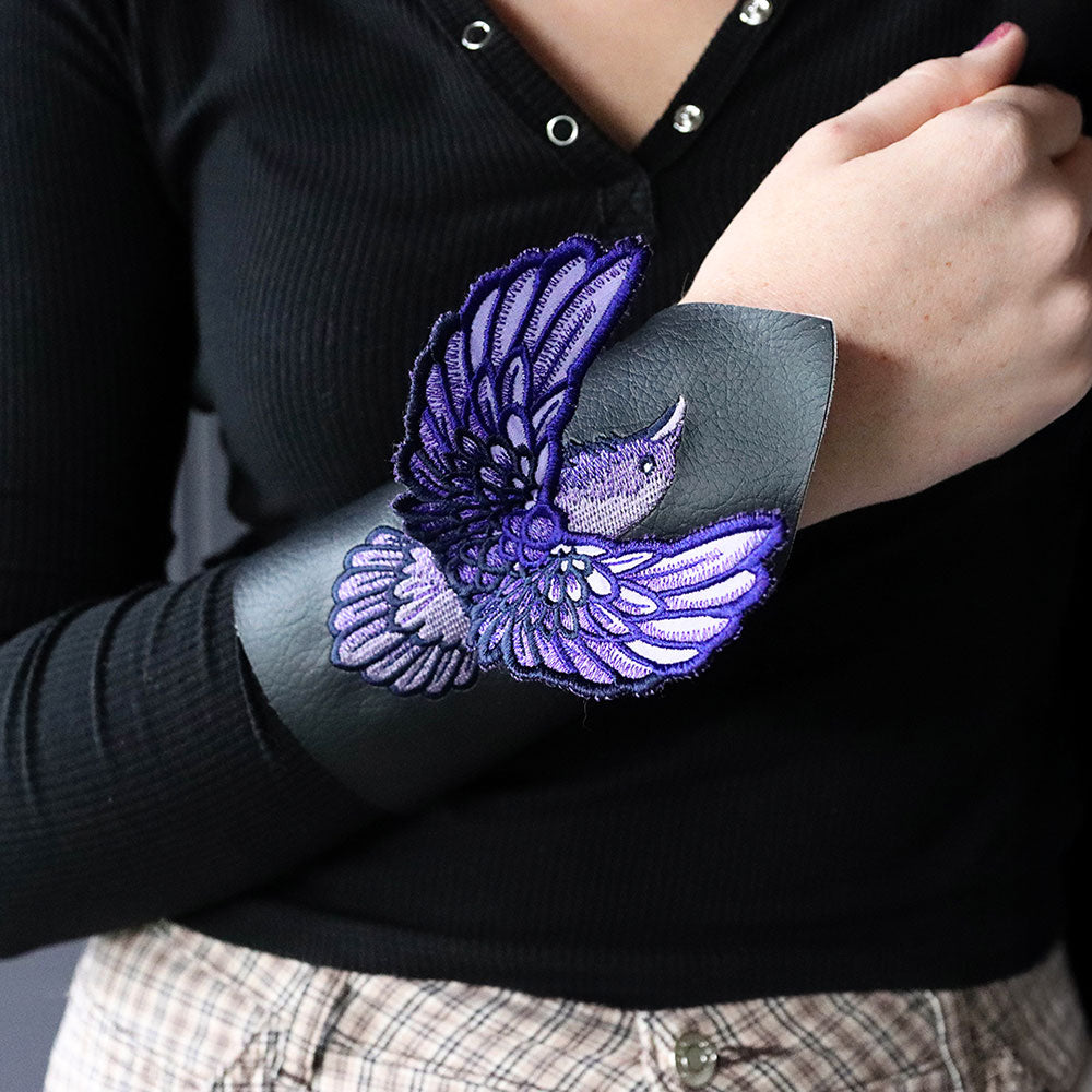 Winged Crow (3D Applique)