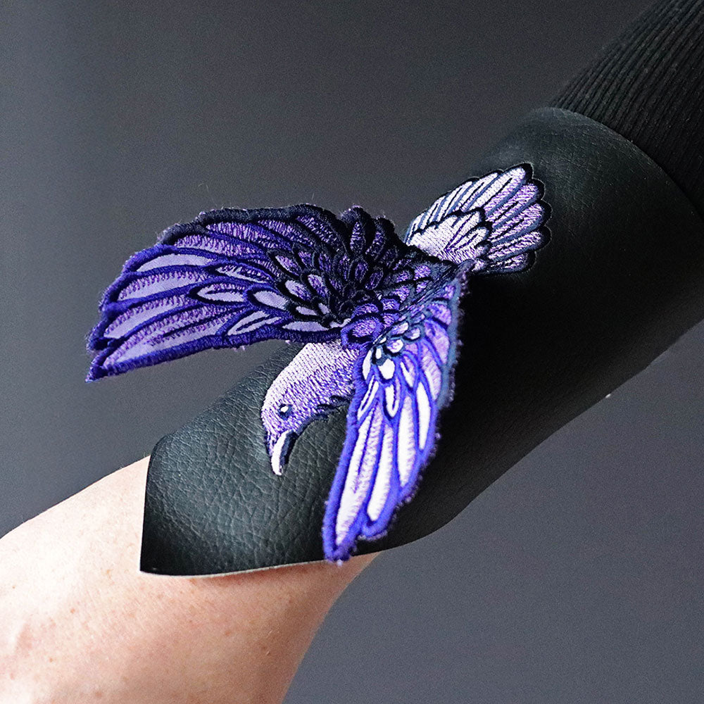 Winged Crow (3D Applique)